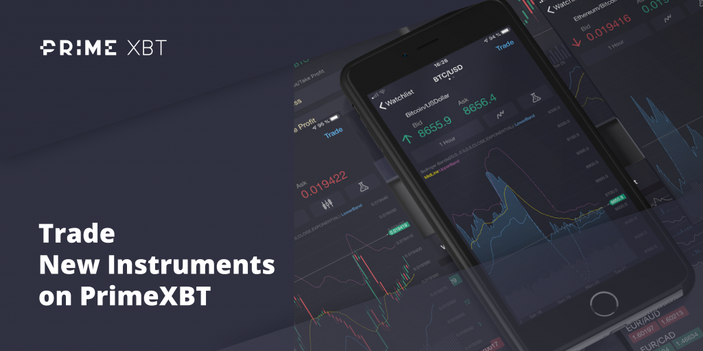 PrimeXBT Launches 19 New Instruments, Reduces Minimum Trade Size - primexbt new instruments